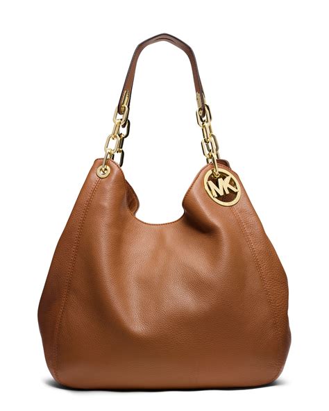 michael kors fulton large shoulder tote luggage|michael kors shoulder bag.